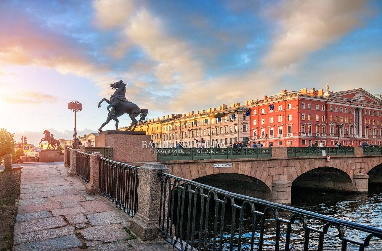 санкт-петербург, аничков мост, кони, Юлия Батурина