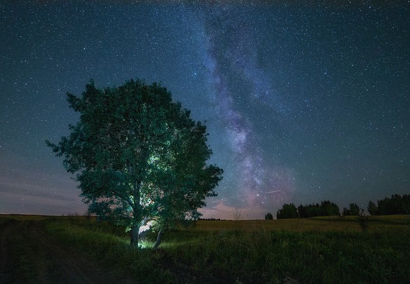 ночь, пейзаж, samyang Вечность свободно течёт фото превью