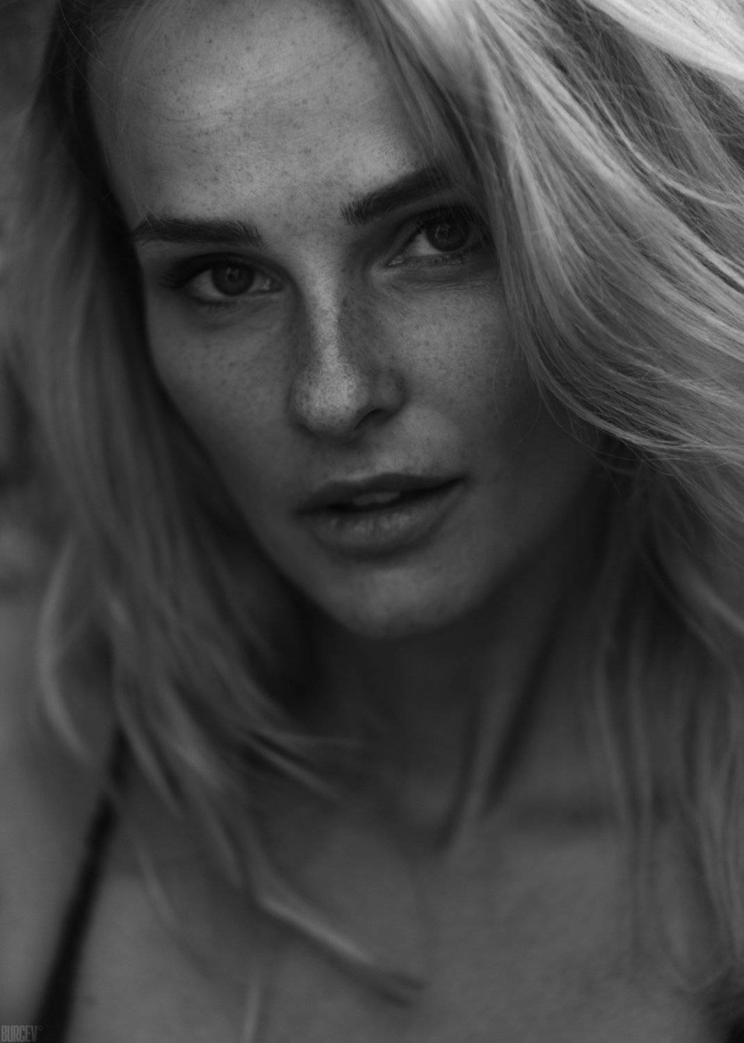 юлия прокофьева, фотомодель, портрет, чб, девушка, красивая, взгляд, черно-белое, woman, beautifull, portrait, black & white, monochrome, canon6d, Алексей Бурцев