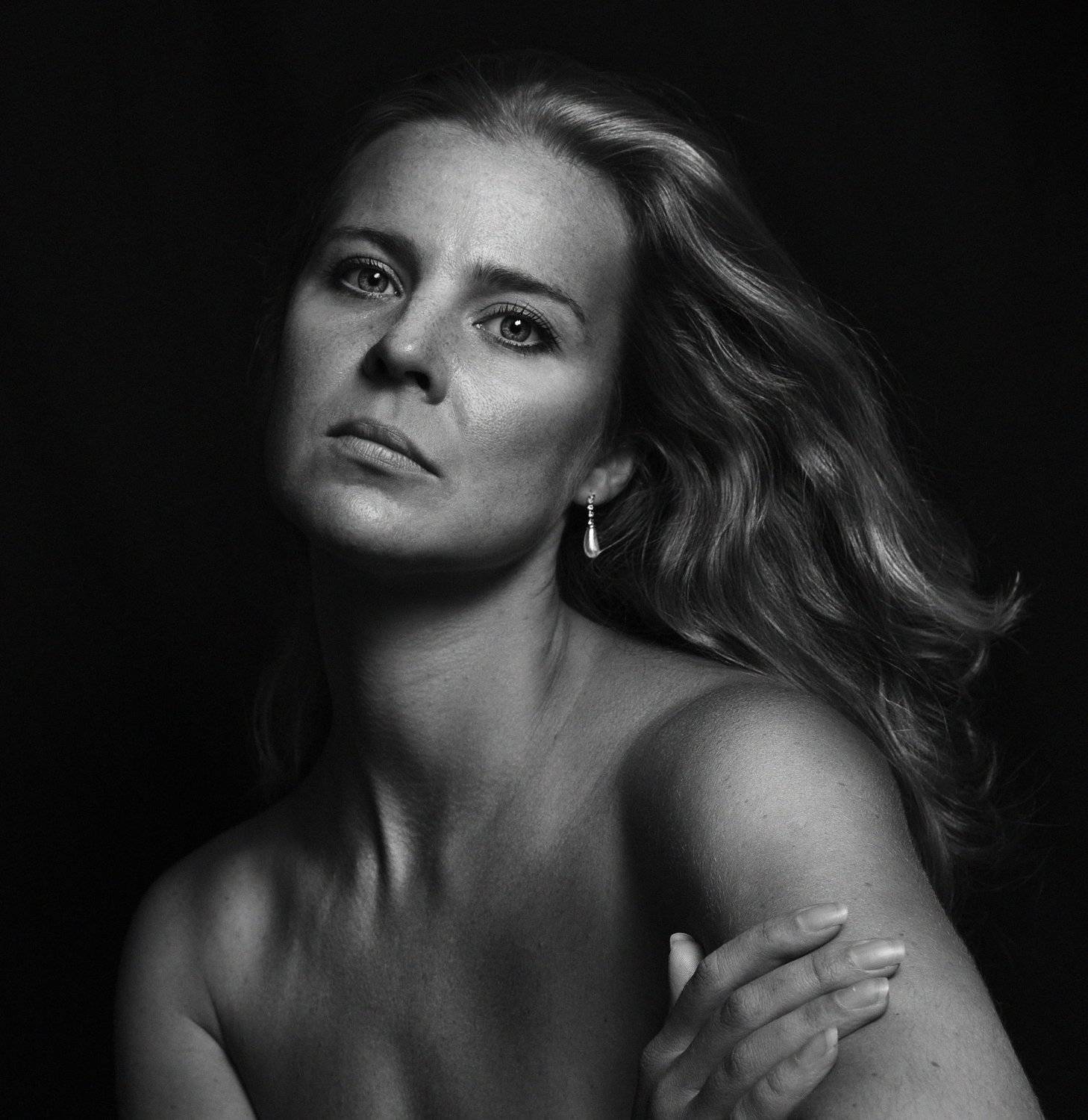 портрет,жанровый портрет , женщина, черно -белое, Natalia Kholodova