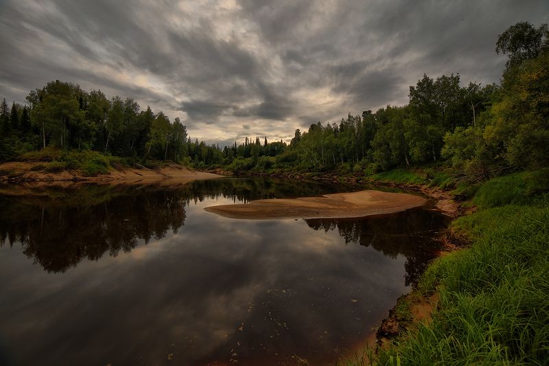 югра,река малый юган речные повороты (река Малый Юган) фото превью