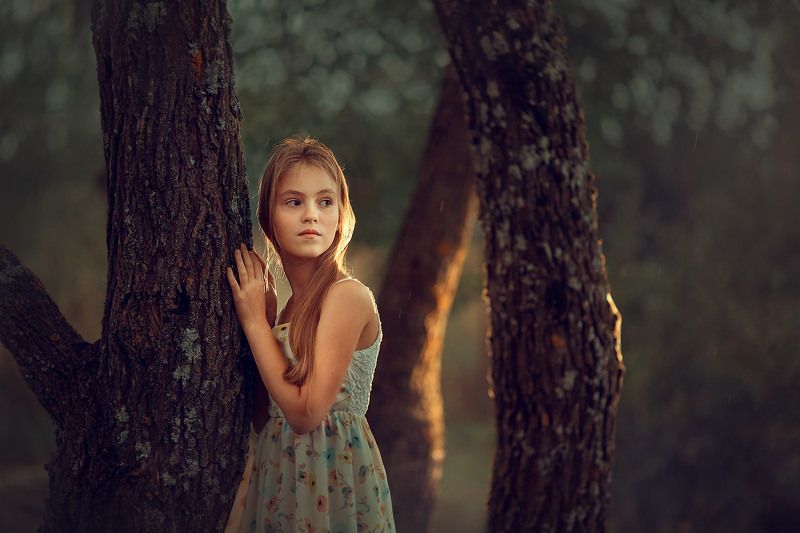 девушка, портретная фотосессия, фотосессия на природе Саша фото превью