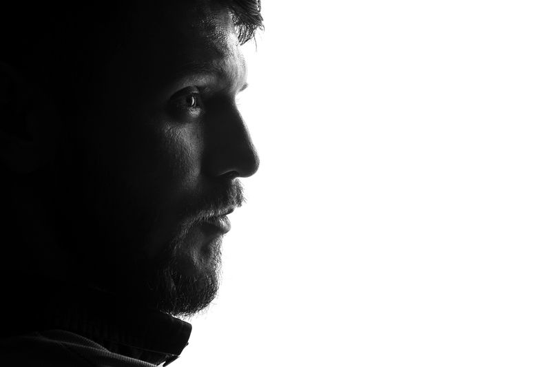 man, portrait, мужчина, портрет, высокий ключ, лицо, борода, модель, Тарас фото превью