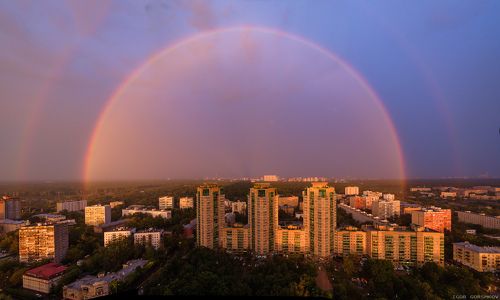 Радуга над Москвой