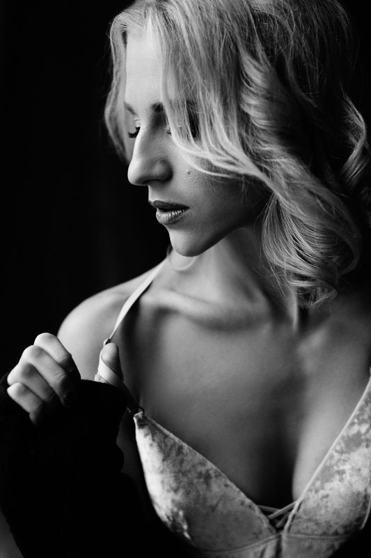 Черно-белое, портрет Rimma  фото превью