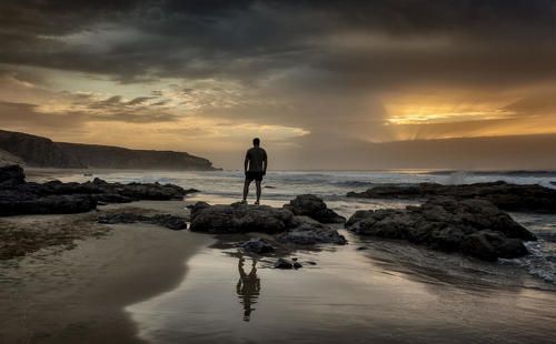 в ожидании заката