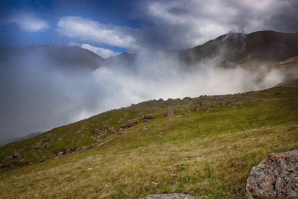горы, кыргызстан, Элина Магалимова
