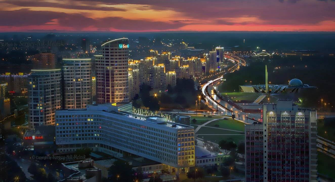 беларусь, город, минск, вечер, фотосфера-минск, Melnik-oy Serg-N-