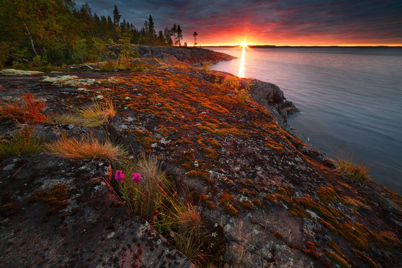 Вечерняя Ладога фото превью