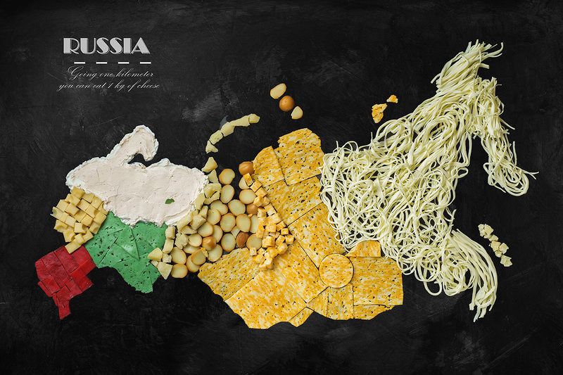 сыр, карта, россия, москва,  Сырная карта России фото превью