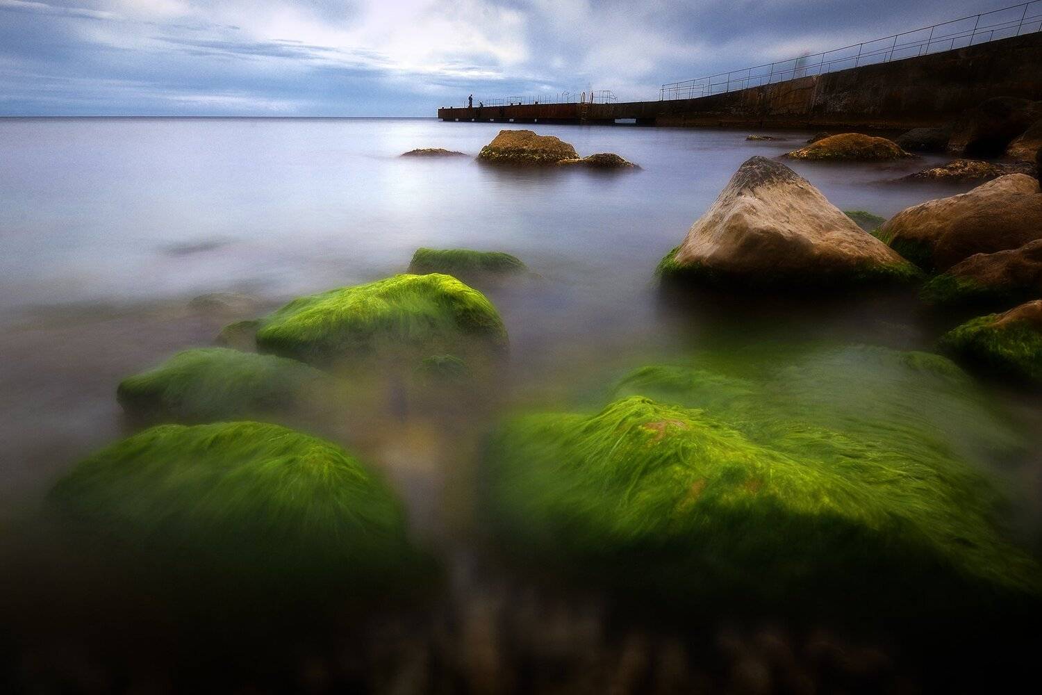 крым, черное море, природа, море, лето, вечер, Алексей Никонов