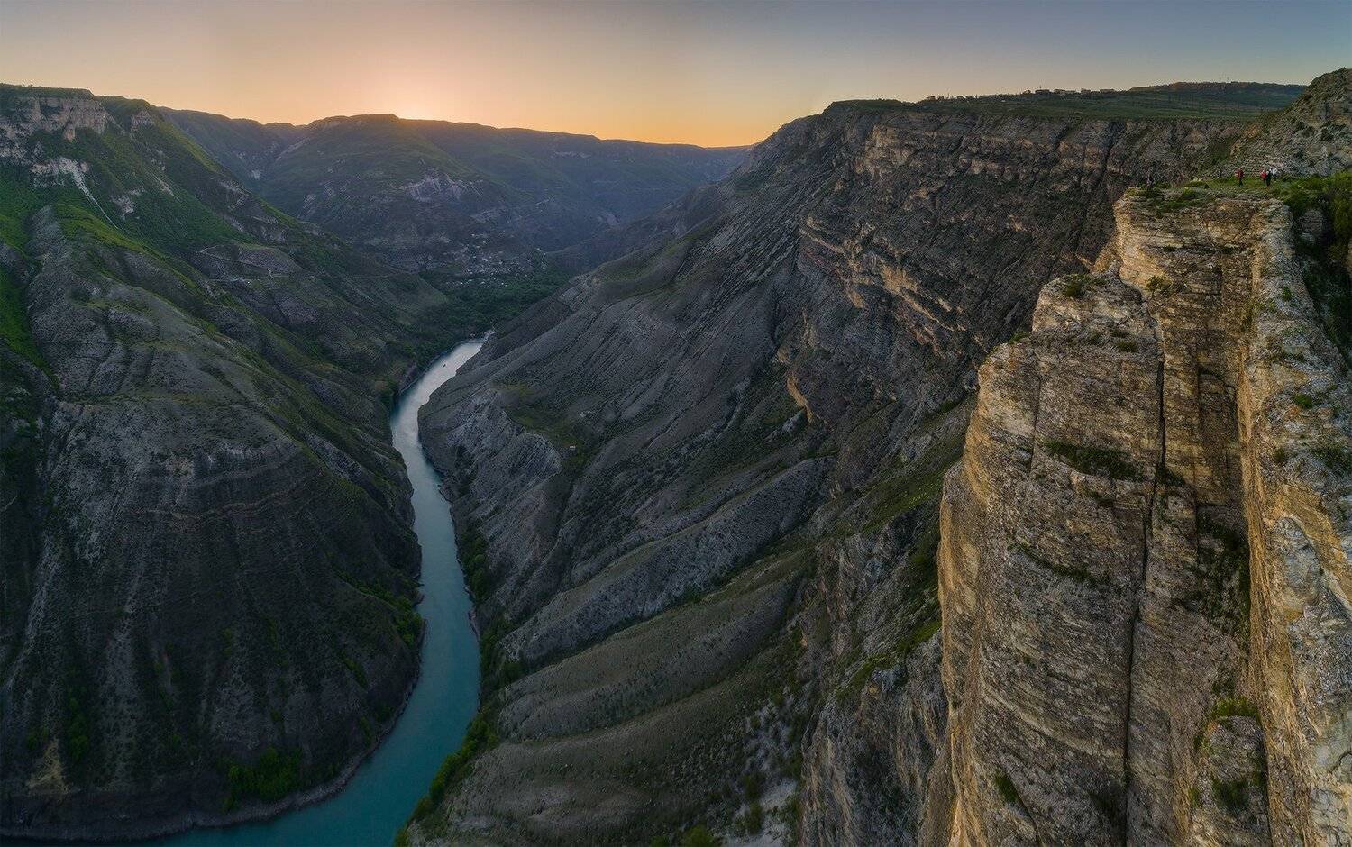 кавказ дагестан сулакский каньон закат фантом, Николай Мысливцев