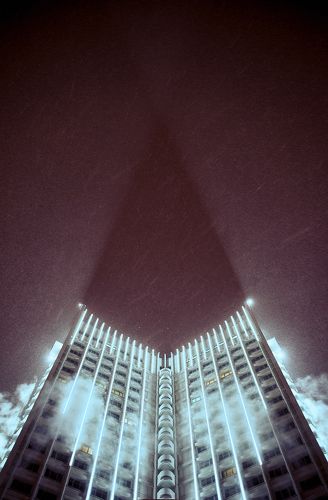 Minsk on fire