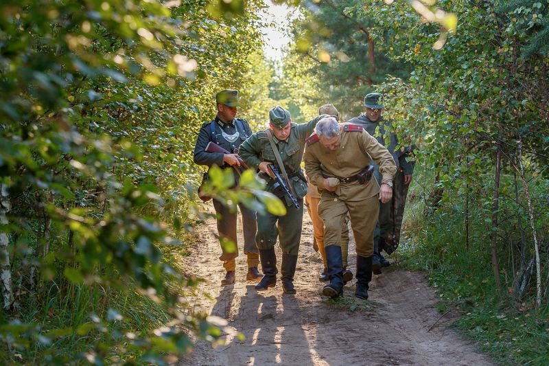 жиздра, война, реконструкция, освобождение Освобожение Жиздры 1943- 2018. Реконструкция фото превью