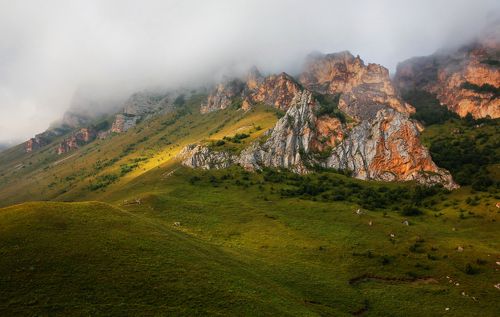 Горный пейзаж..