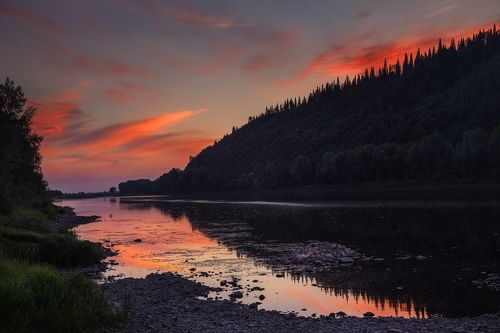 Вечерняя зарисовка у реки...