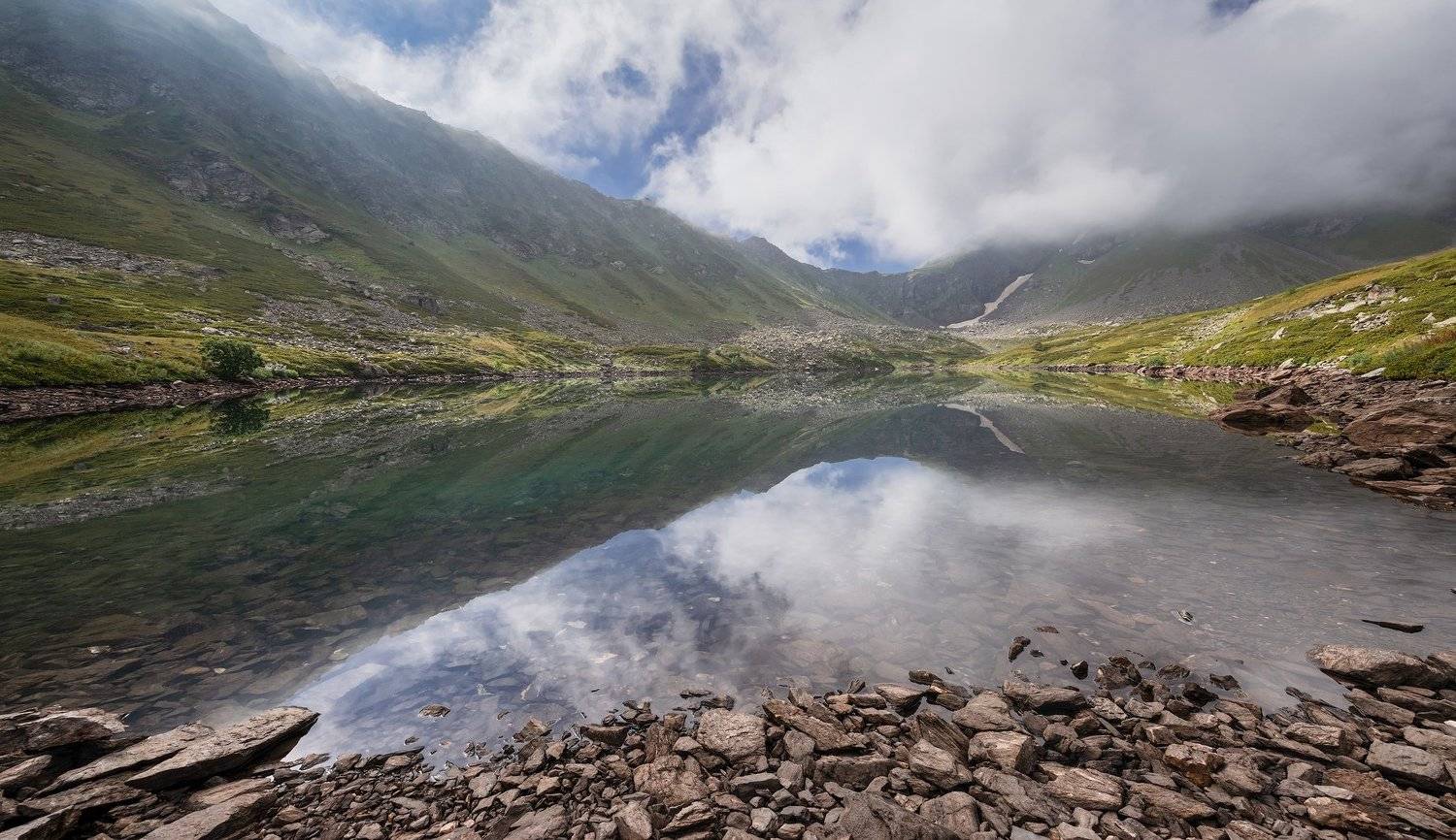 кавказ, горы, кчр, , озеро, август, 2018, река, дукка, архыз, ФЁДОР