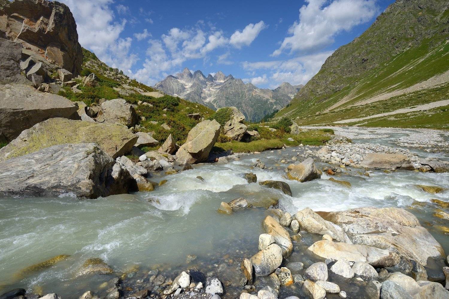 горы лето актюбе нахар река, Александр Жарников