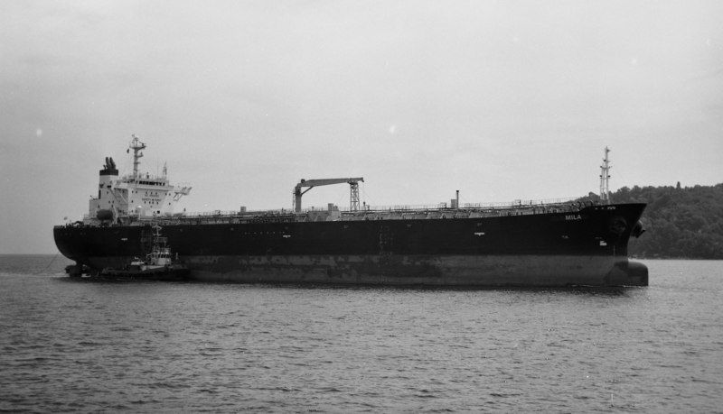 ship, sea, retro, black, white, film, medium, format, varna, bulgaria Barge фото превью