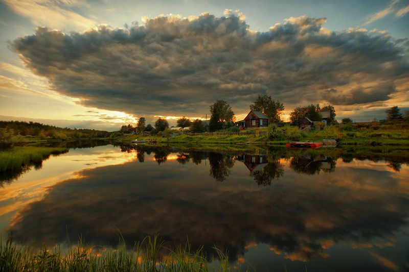 югра,посёлок песчаный на исходе лета (Югра,посёлок Песчаный) фото превью