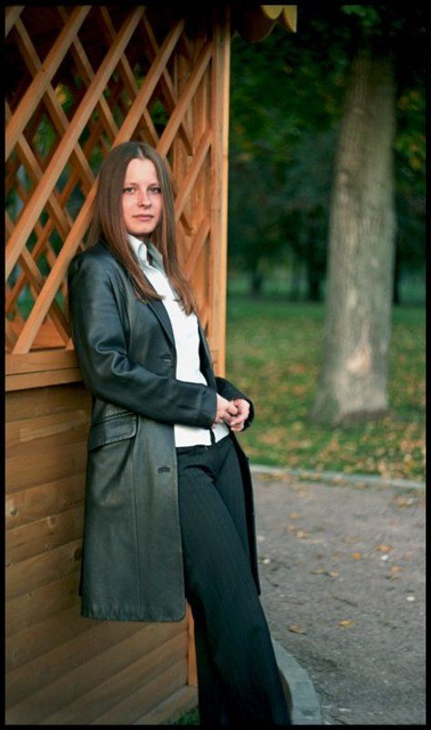 таня, беседка, парк *** фото превью