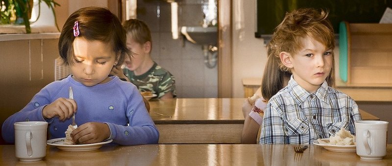 дети Полдник фото превью