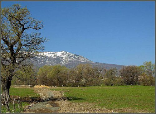 Кривая дорога на Черни Врых. Болгария