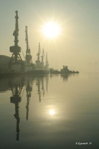 Утро в порту