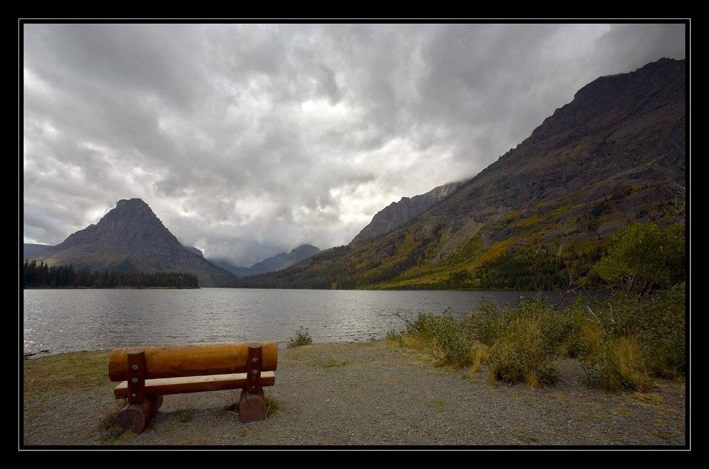 upper two medicine lake, glacier national park, Vadim Balakin