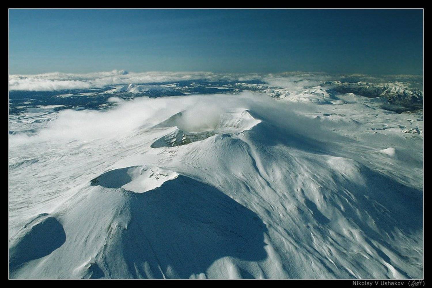 камчатка вулкан горелый, Николай Ушаков (Graff)