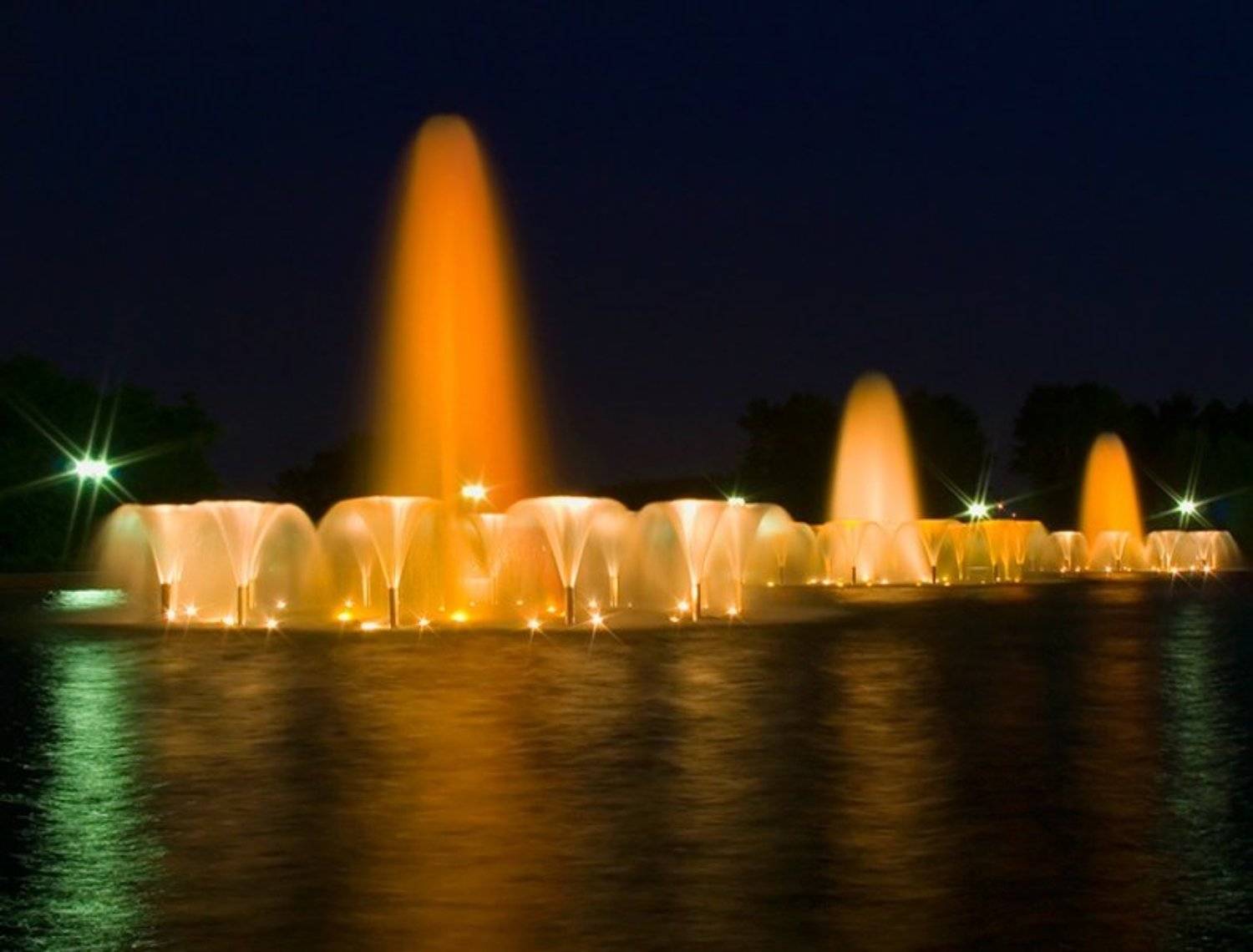 фонтаны, поклонка, вечер, Димулька