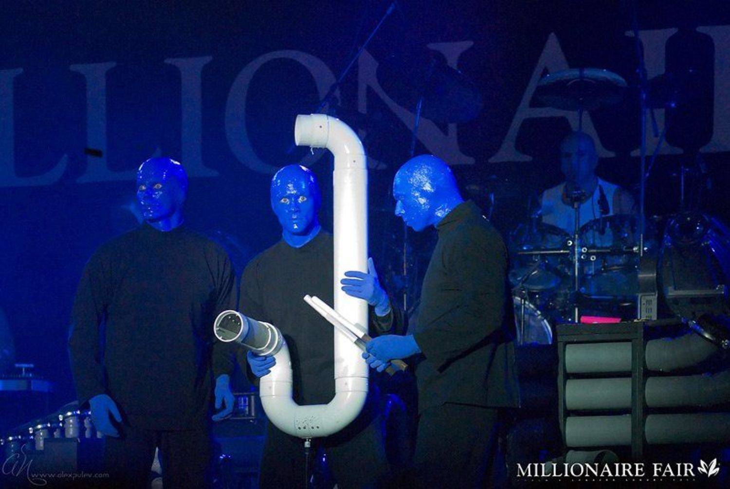 blue men group,millionaire fair,moscow,крокус-экспо, Александр Путев