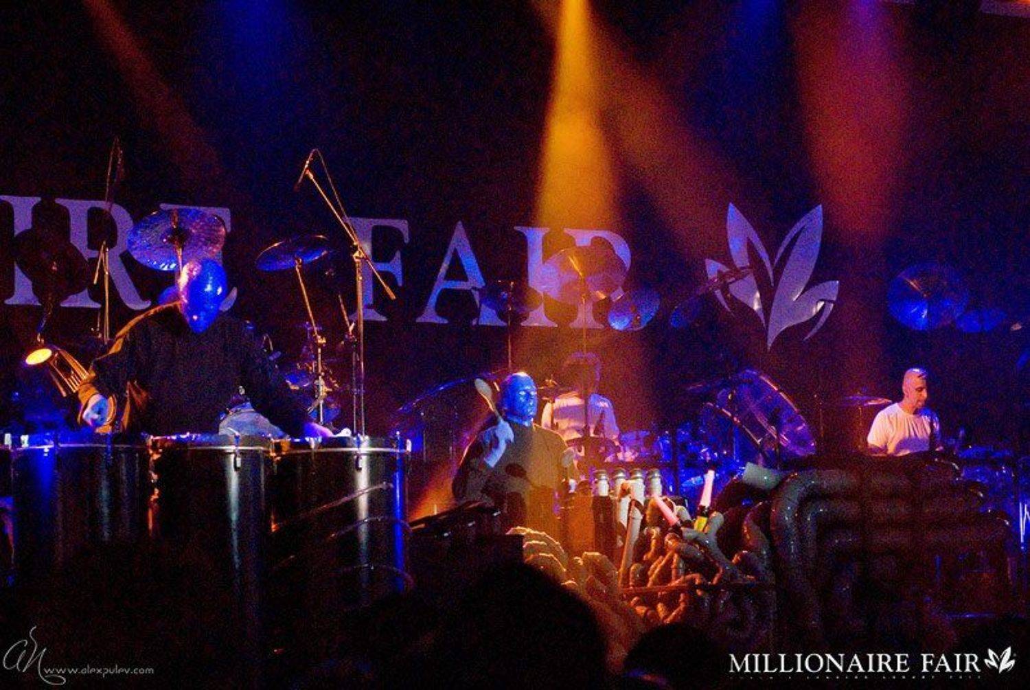 blue men group,millionaire fair,moscow,крокус-экспо, Александр Путев