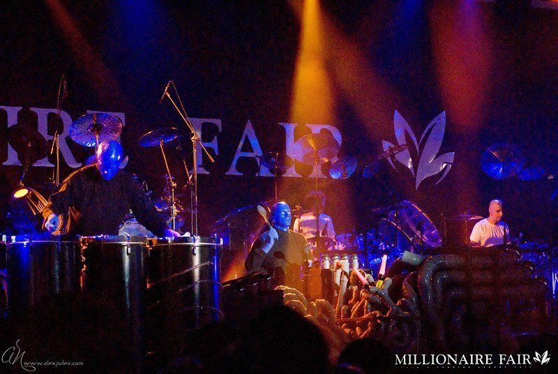 blue men group,millionaire fair,moscow,крокус-экспо BLUE MEN GROUP фото превью