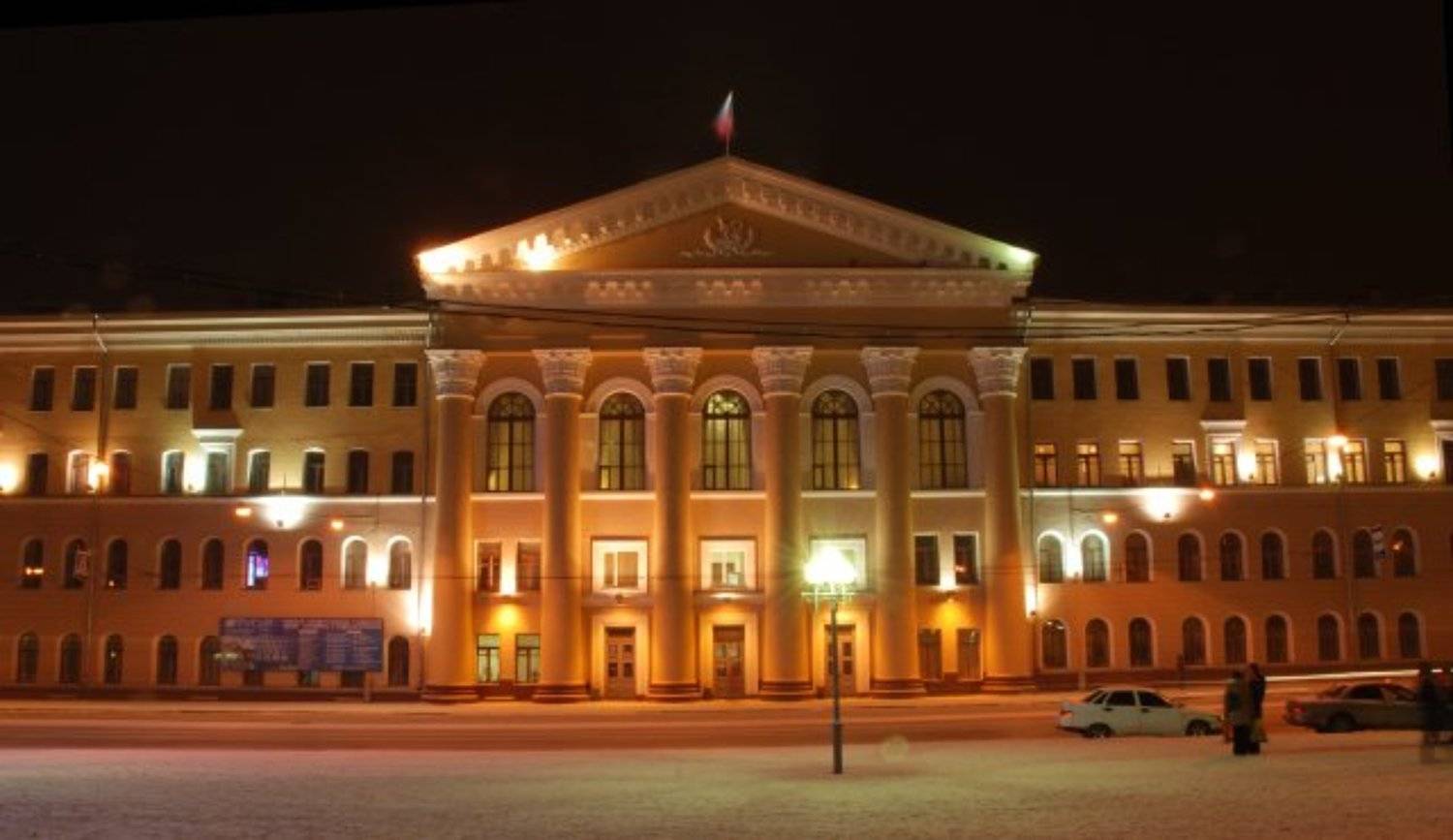 томск, город, ночь, Евген