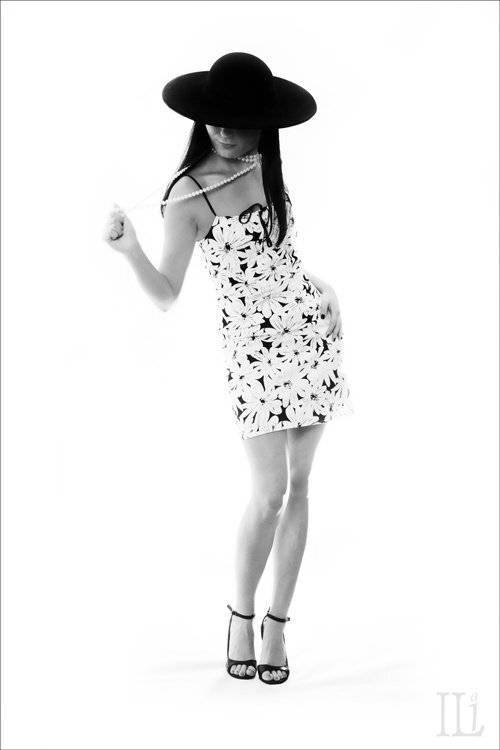 девушка, шляпка, Илья Панфилов