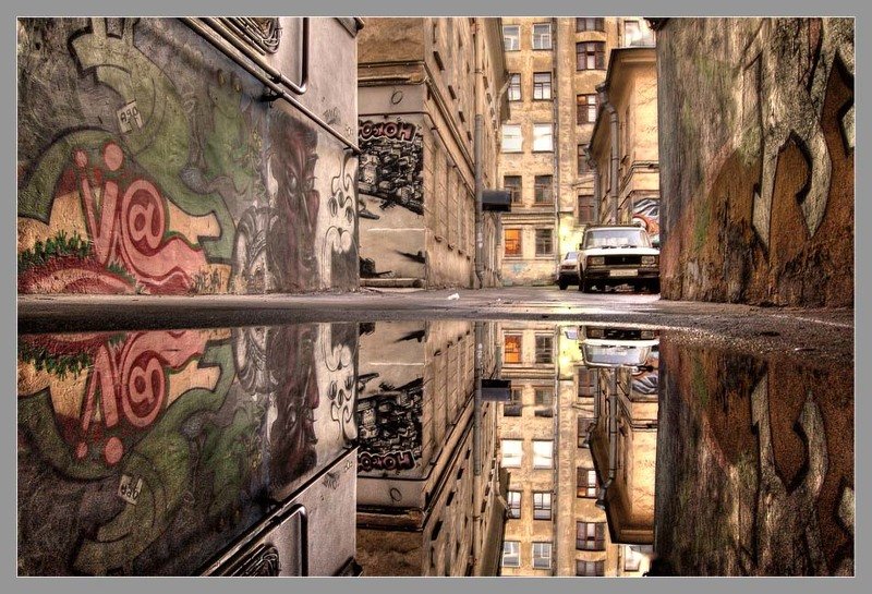 Отражение Большого города... фото превью