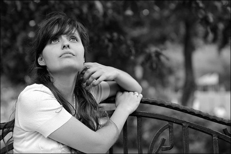 портрет, девушка, женя В небо фото превью