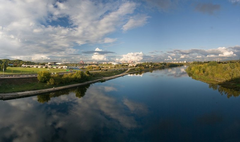 москва, река, сентябрь, город Москва-пейзажная #2 фото превью