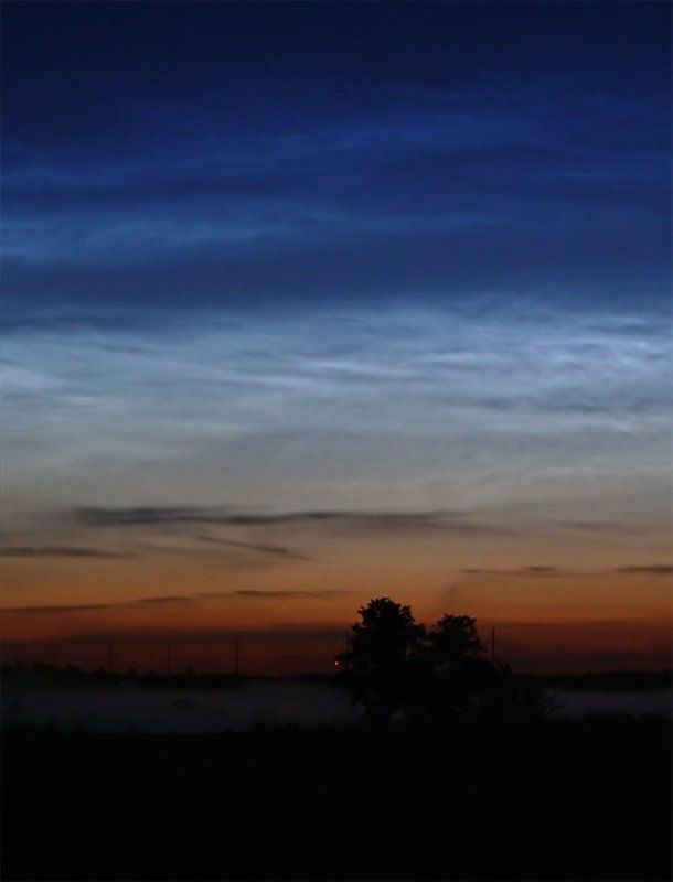 дача, поле, после, заката закатное фото превью