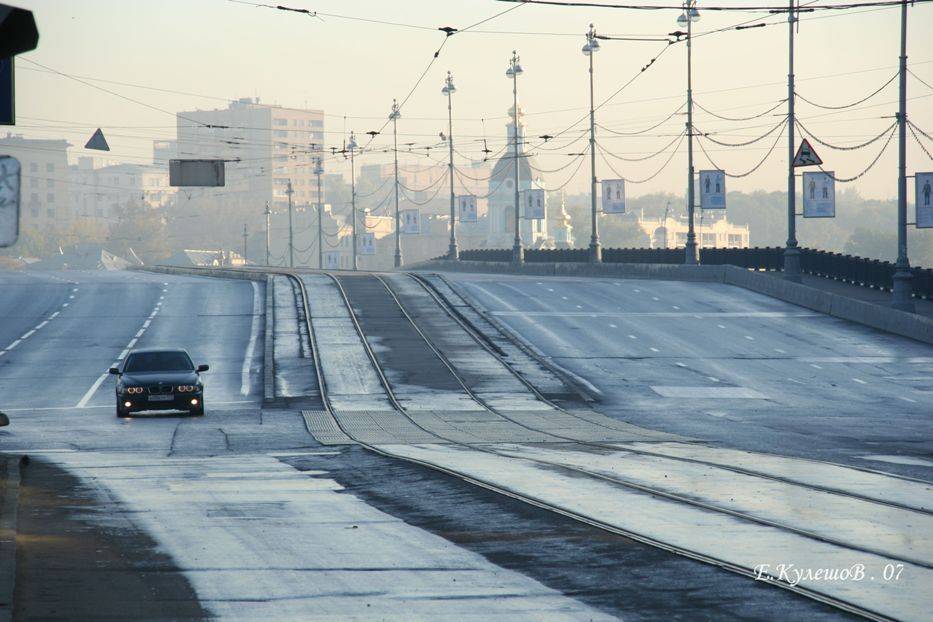 город,москва,улицы,утро,кулешов, Кулешов Евгений