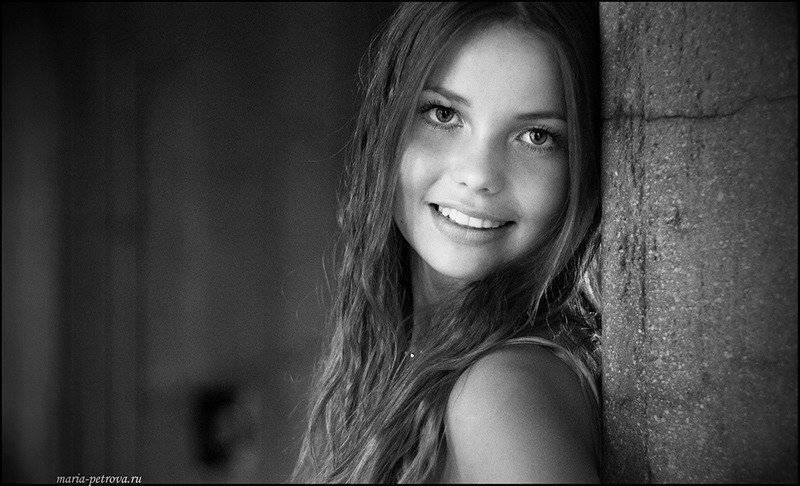 света, портрет, девушка, Петрова Мария
