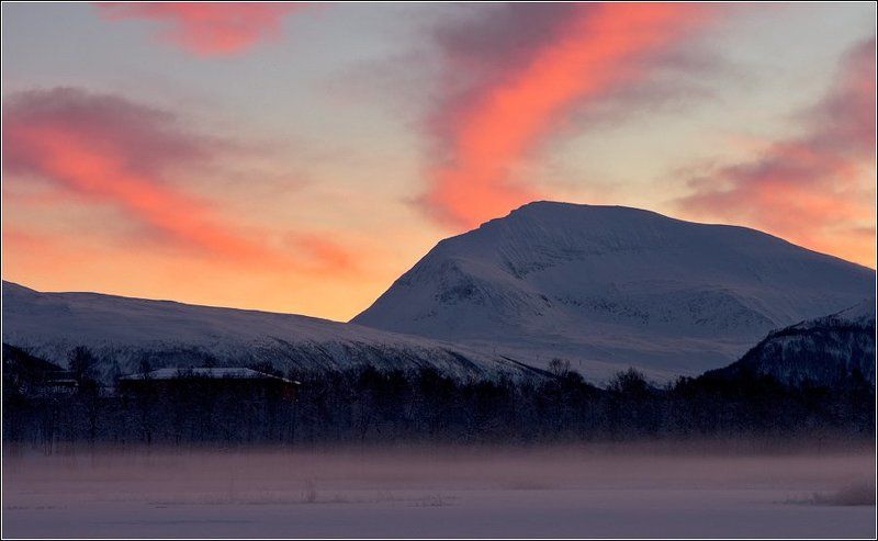 норвегия, тромсе, заполярье, полярные ночи Когда не всходит солнце... фото превью