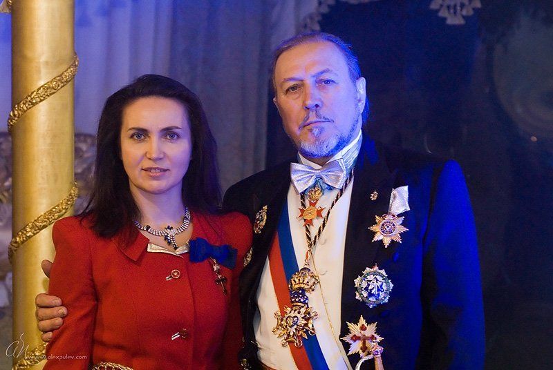 князь,княгиня,портрет,репортаж,millionaire fair moscow 2007 Салонный портрет... фото превью