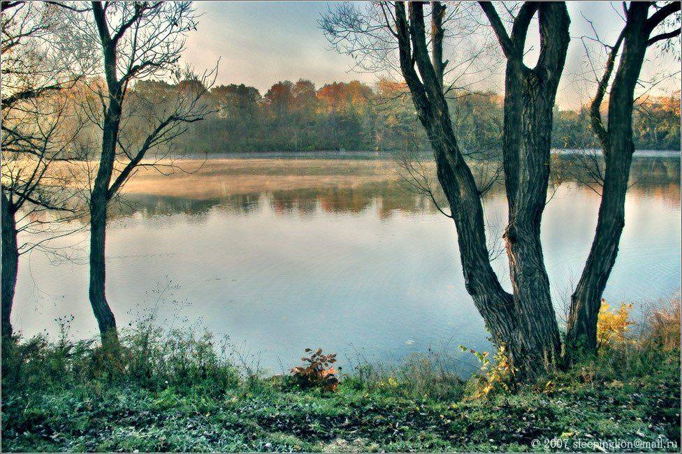 пейзаж, утро, рассвет, pilgrim, Pilgrim