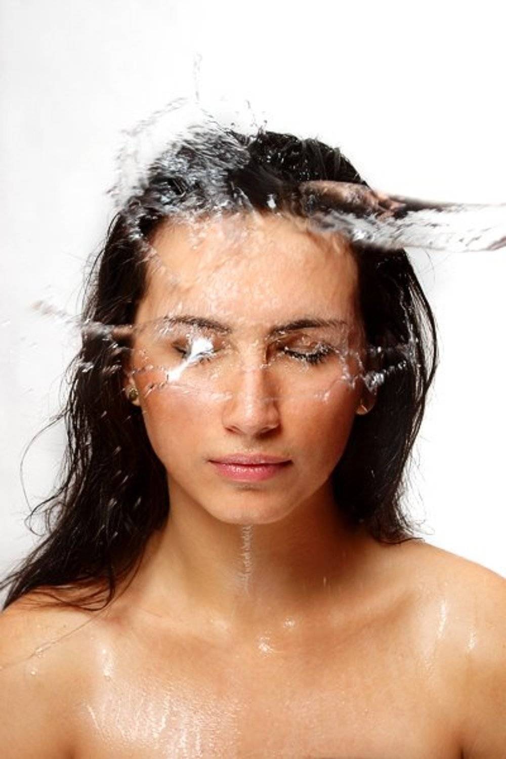 настя, девушка, вода, студия, Павел Круглик