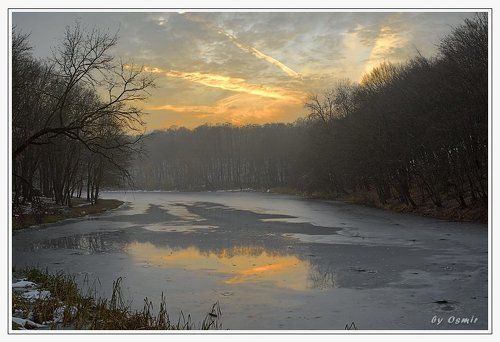 Предзимний закат