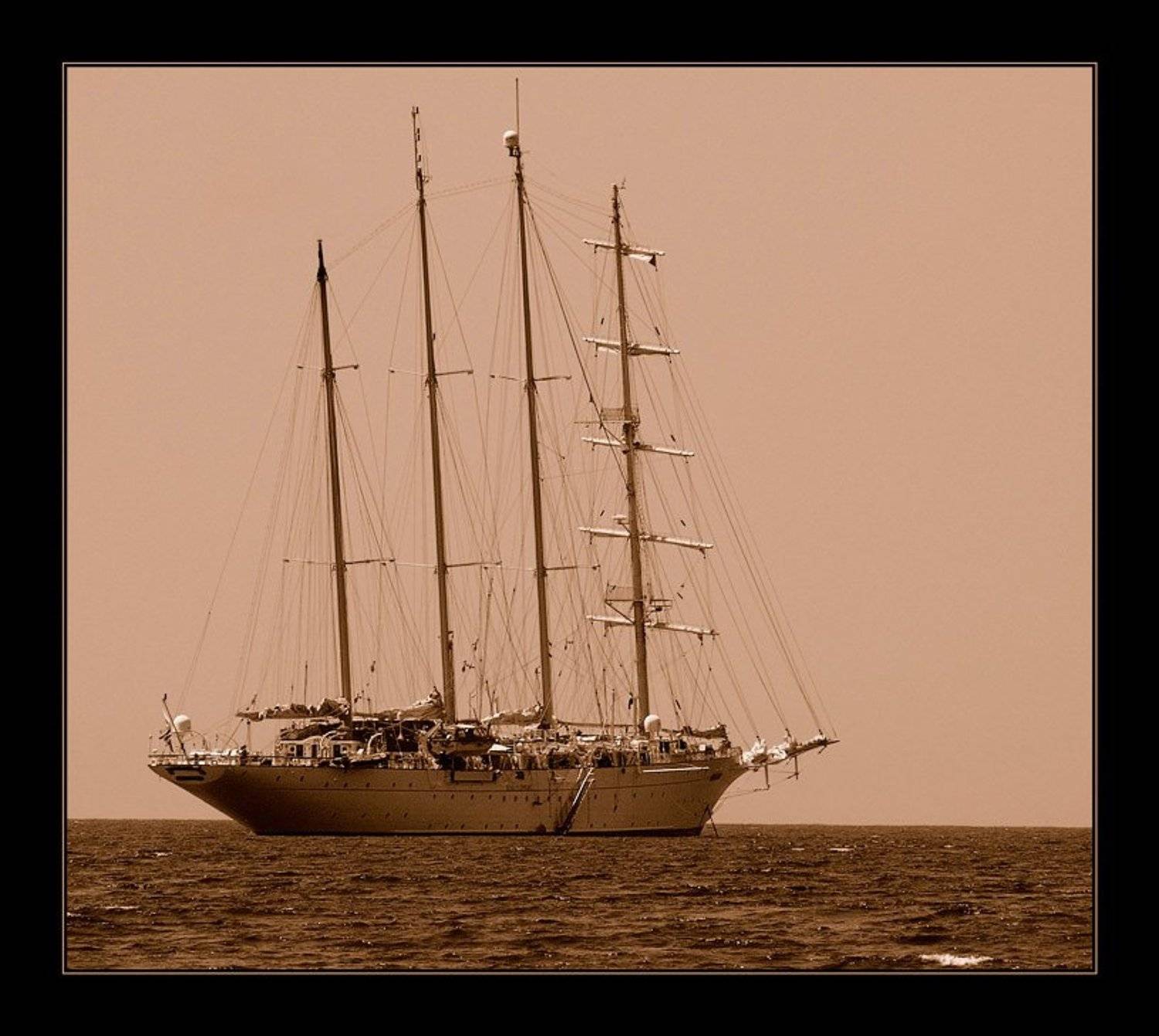 корабль, фрегат, Капустин Николай