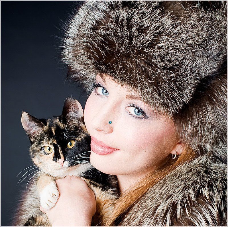 Пушистая фото превью