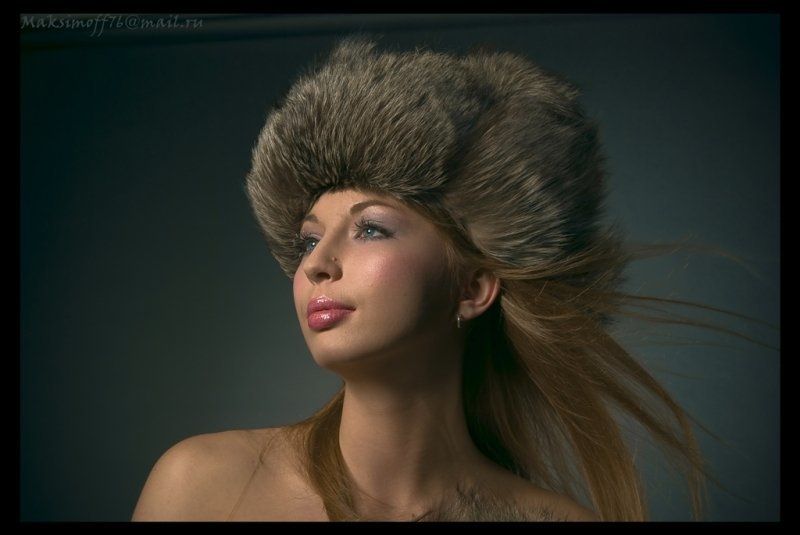 Лида и меха! фото превью